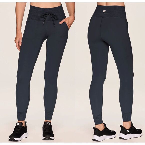 AVALANCHE Women's Savannah Ultra Soft Jogger Legging Navy XS - Picture 1 of 8